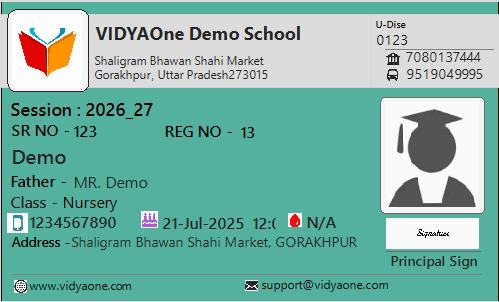 ID Card Format IV